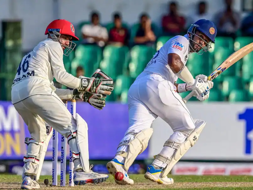 இலங்கை -ஆப்கானிஸ்தான் அணிகளுக்கு இடையிலான டெஸ்ட் கிரிக்கெட் போட்டி இரண்டாம் நாள் ஆட்டம் இன்று 